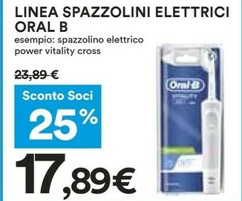 Coop Oral b Spazzolino elettrico Oral B offerta