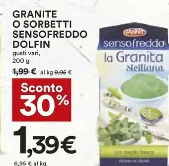 Coop Dolfin Sorbetto offerta