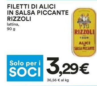 Coop Rizzoli Alici offerta