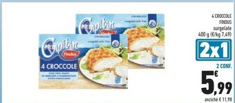 Conad Findus 4 Croccole 400 G(ml) offerta