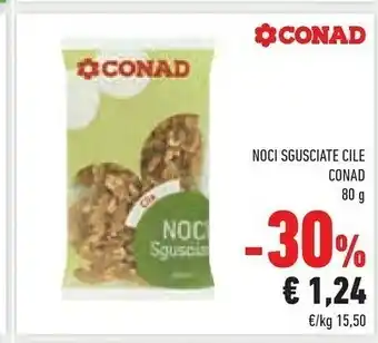 Conad Conad Noci Sgusciate Cile 80 G offerta