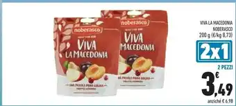 Conad Noberasco Viva La Macedonia Con Cranberry 200 G(ml) offerta