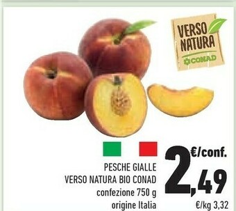 Conad Pesche Gialle offerta