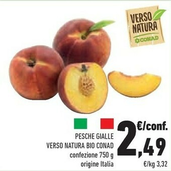 Conad Pesche Gialle offerta