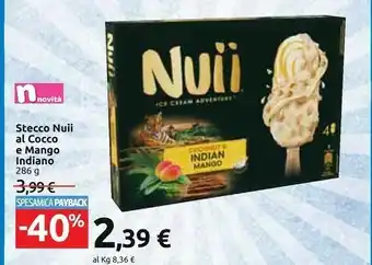 Carrefour Nuii Stecco Al Cocco E Mango Indiano offerta