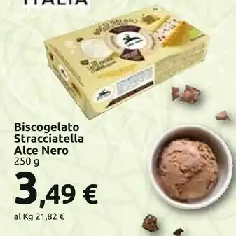 Carrefour Alce Nero Stracciatella 250 G(ml) offerta