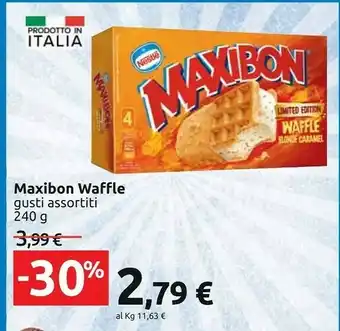 Carrefour Nestle Maxibon Waffle offerta