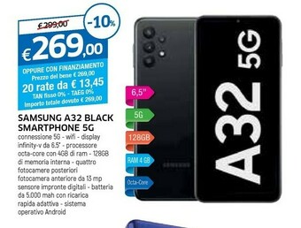 Galassia Samsung Smartphone android offerta