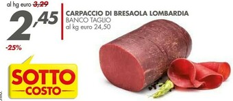 Italmark Bresaola offerta