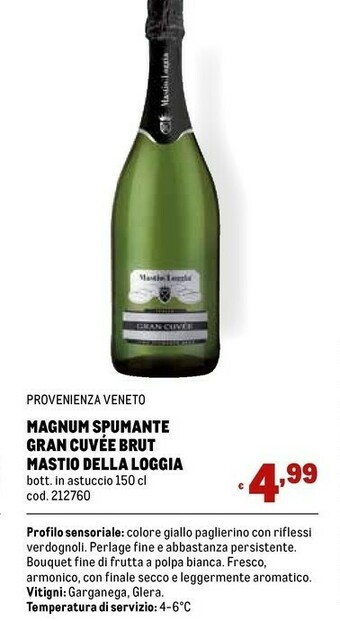 Metro Magnum Prosecco offerta
