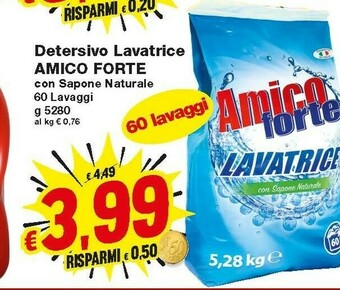 Prix Quality Detersivo lavatrice offerta
