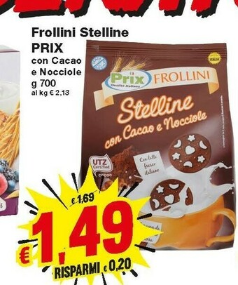 Prix Quality Frollini offerta