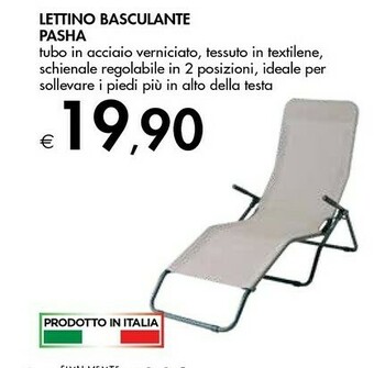 Pasha Lettino Basculante