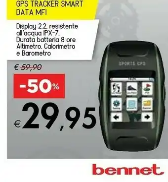 Bennet Gps Tracker Smart offerta