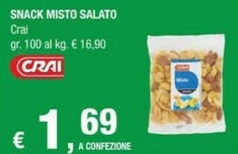 Crai Crai Snack Misto Salato offerta