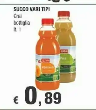 Crai Succo Bottiglia