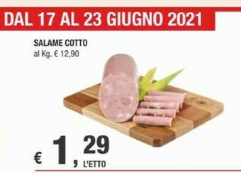 Crai Salame Cotto offerta