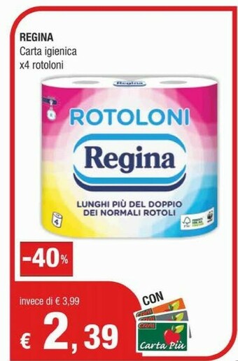 Crai Regina Rotoloni offerta