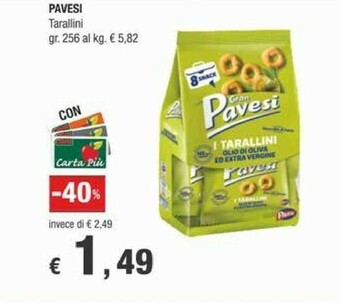Crai Pavesi Crackers offerta