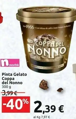 Carrefour Motta Pinta Gelato Coppa Del Nonno offerta