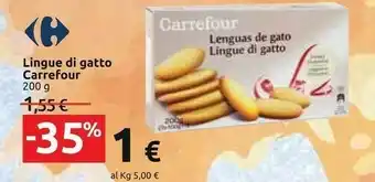 Carrefour Carrefour Lingue Di Gatto offerta