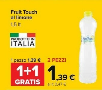 Carrefour Sant'anna Fruit Touch Al Limone 1,5 Lt offerta