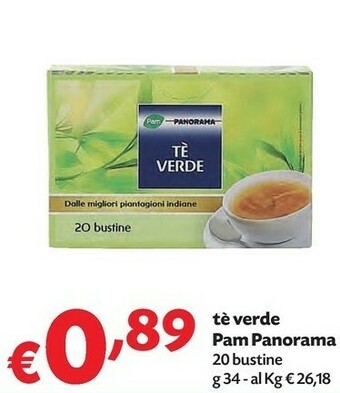 Pam Pam Panorama Te Verde offerta