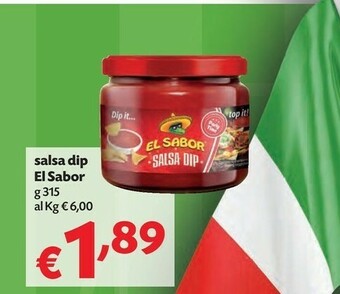Pam El sabor Salsa Dip offerta