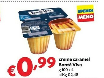 Bonta Vita Creme Caramel