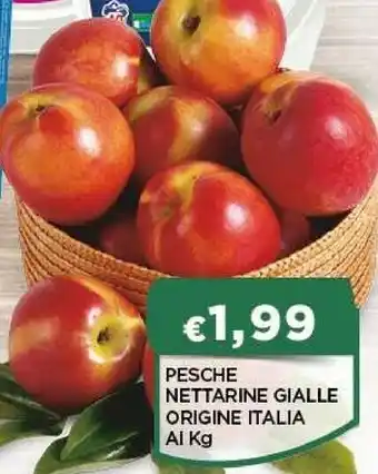 Crai Pesche Nettarine Gialle Origine Italia Al Kg offerta