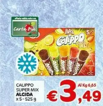 Crai Algida Algida - Max Calippo Super Mix 525 g(ml) offerta