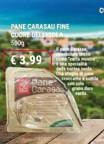 Crai Cuore Dell'isola Pane Carasau Fine offerta