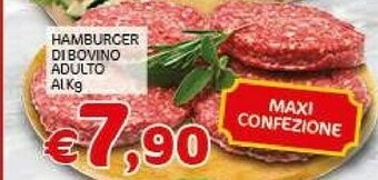 Crai Hamburger Di Bovino Adulto offerta