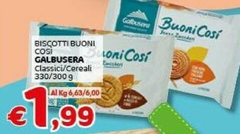 Crai Galbusera Biscotti offerta