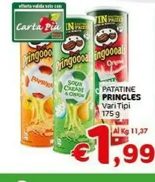 Crai Pringles Pringles Patatine offerta