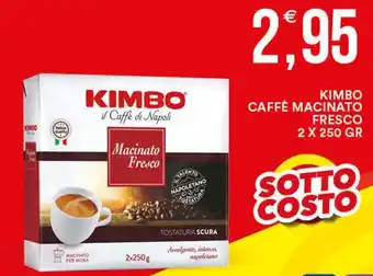 Vantaggio Cash&Carry Kimbo Caffè Macinato Fresco 2x250 x4 gr offerta
