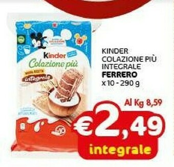 Crai Kinder Colazione Più offerta