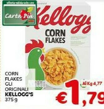 Crai Kelloggs Cereali offerta
