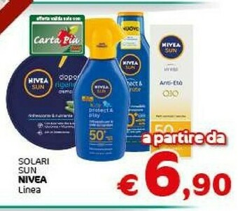 Crai Nivea Nivea Linea Solari Sun offerta