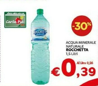 Crai Rocchetta Acqua offerta