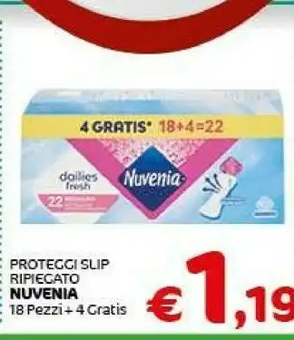 Nuvenia Nuvenia Proteggi Slip Ripiecato