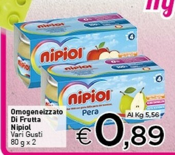 Crai Nipiol Omogeneizzato Di Frutta offerta