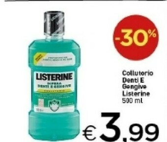 Crai Listerine Colluttorio offerta