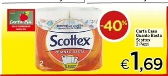 Crai Scottex Rotoli di carta offerta