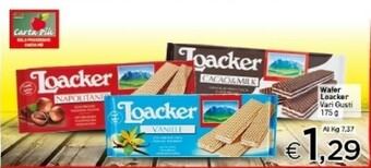 Crai Loacker Wafer offerta