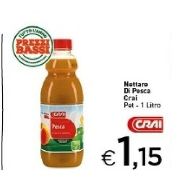 Crai Succhi di frutta offerta