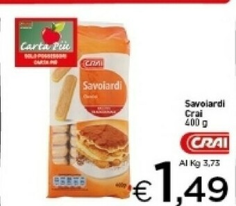 Crai Pasticceria offerta