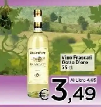Crai Gotto d'oro Vino bianco offerta
