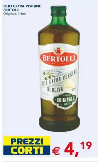 Bertolli Olio Extra Vergine Originale, 1 litro