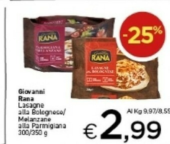 Crai Rana Cibi pronti offerta
